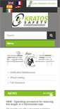 Mobile Screenshot of kratossafety.com